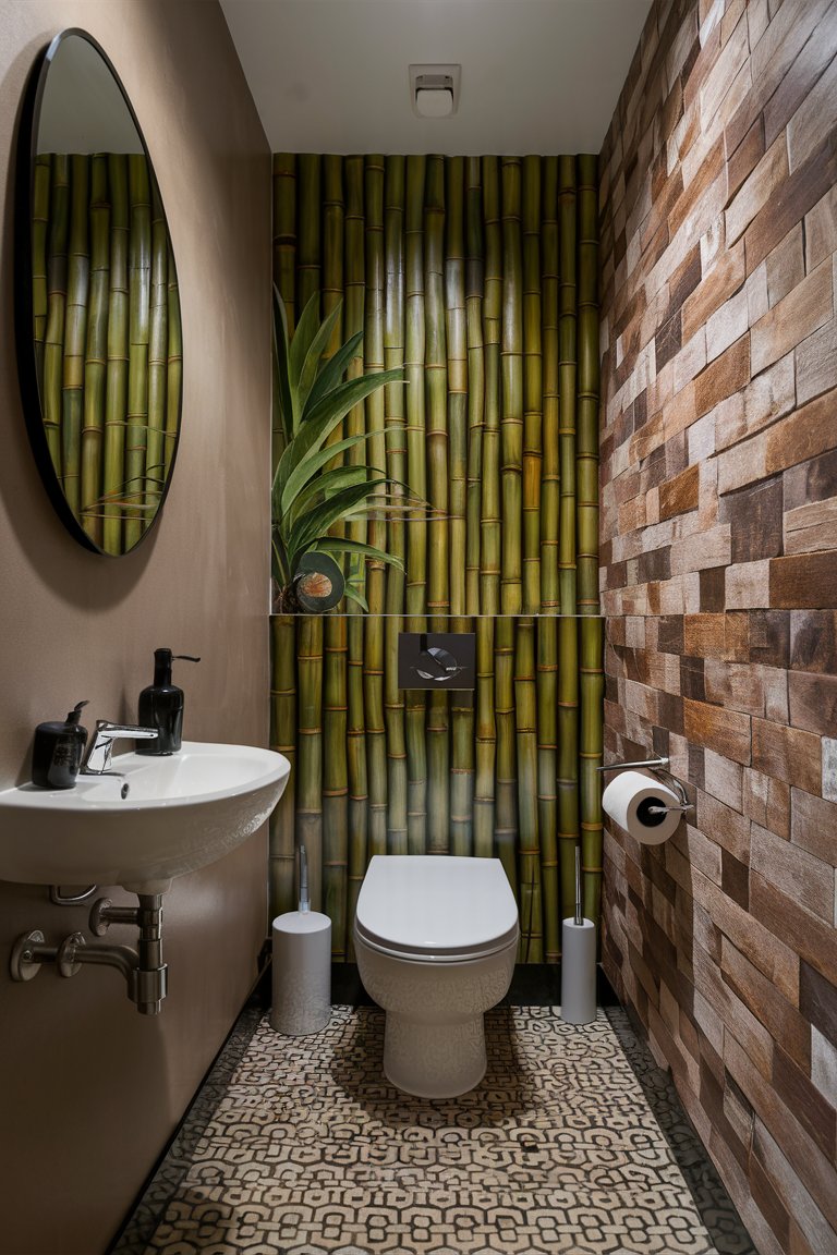 Transformeer je Toilet met Prachtig Behang