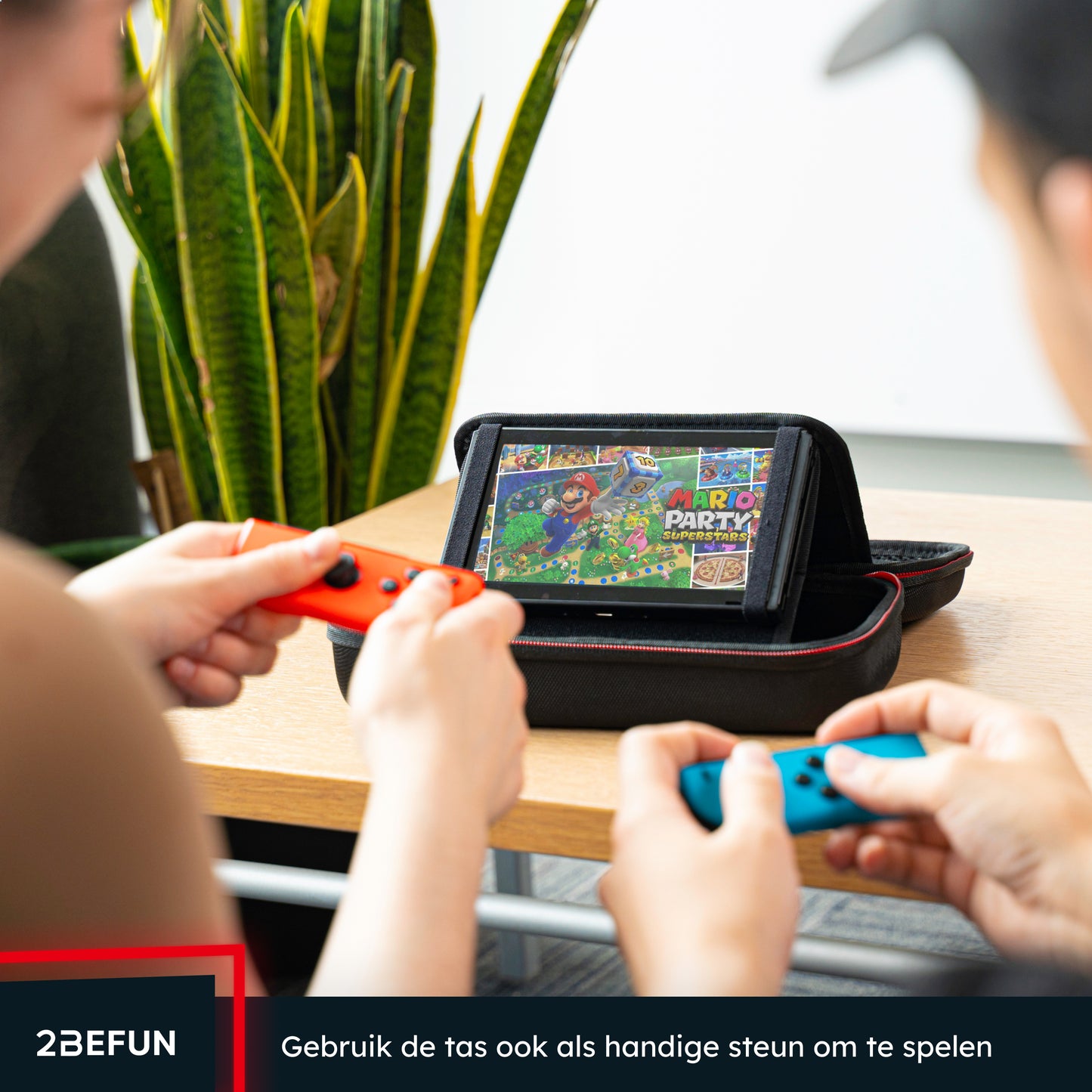 2BEFUN Nintendo Switch Hoes Incl. Screenprotector