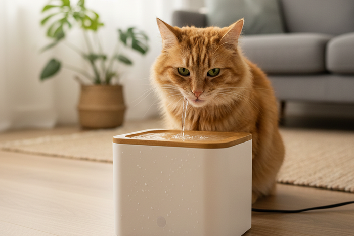 Beste drinkfontein kat