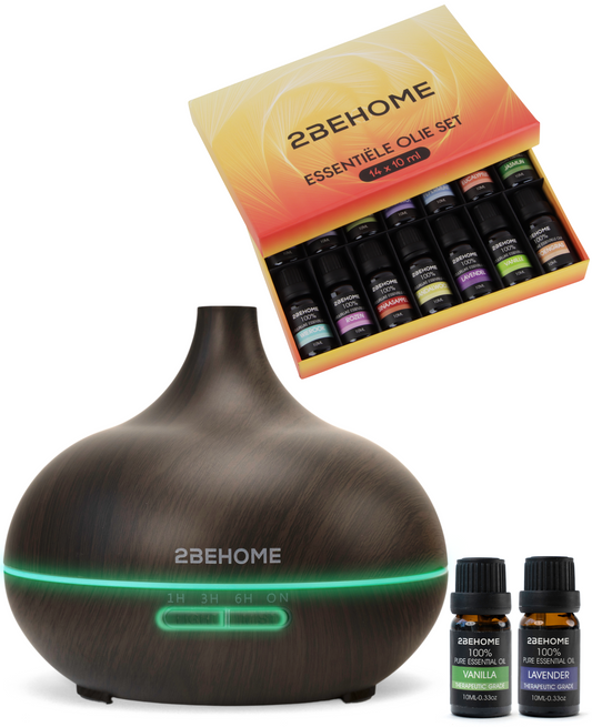 Aroma Diffuser Donkere houtlook
