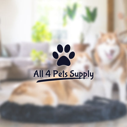 All 4 Pets Supply® Hondenmand Donut - Maat L - Geschikt Voor Honden Tot 60 cm