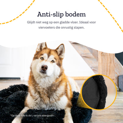 All 4 Pets Supply® Hondenmand Donut - Maat L - Geschikt Voor Honden Tot 60 cm
