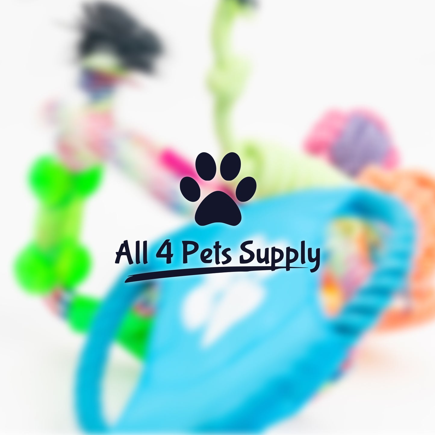 All 4 Pets Supply® Honden Speelgoed - Geschikt voor Puppy's tot Middelgrote Honden - 12 stuks