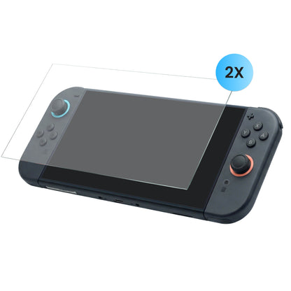 Nintendo Switch 2 screenprotector gehard glas 2 stuks