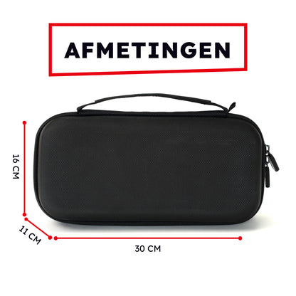 2BEFUN Nintendo Switch 2 Case incl. Screenprotector geschikt voor Nintendo Switch 2 - Nintendo Switch 2 Hoes - Nintendo Switch 2 Accessoires - Zwart