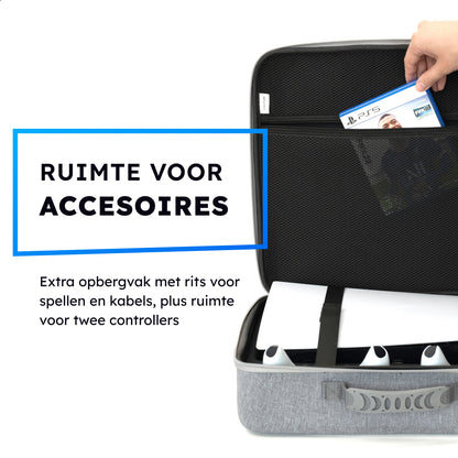 2BEFUN® Luxe PS5 Tas - PS5 Koffer & Case - Ook voor PS5 Accessoires