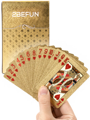 Waterdichte Speelkaarten Goud