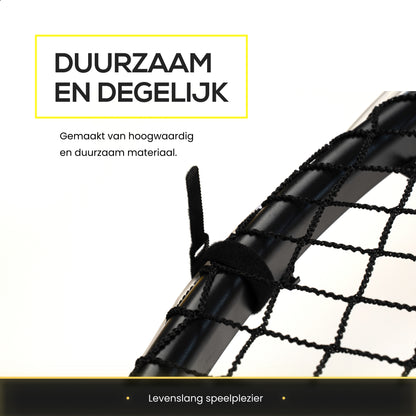 2BEHOME® Roundnet set - Ook voor Spikeball & Roundball - Oranje