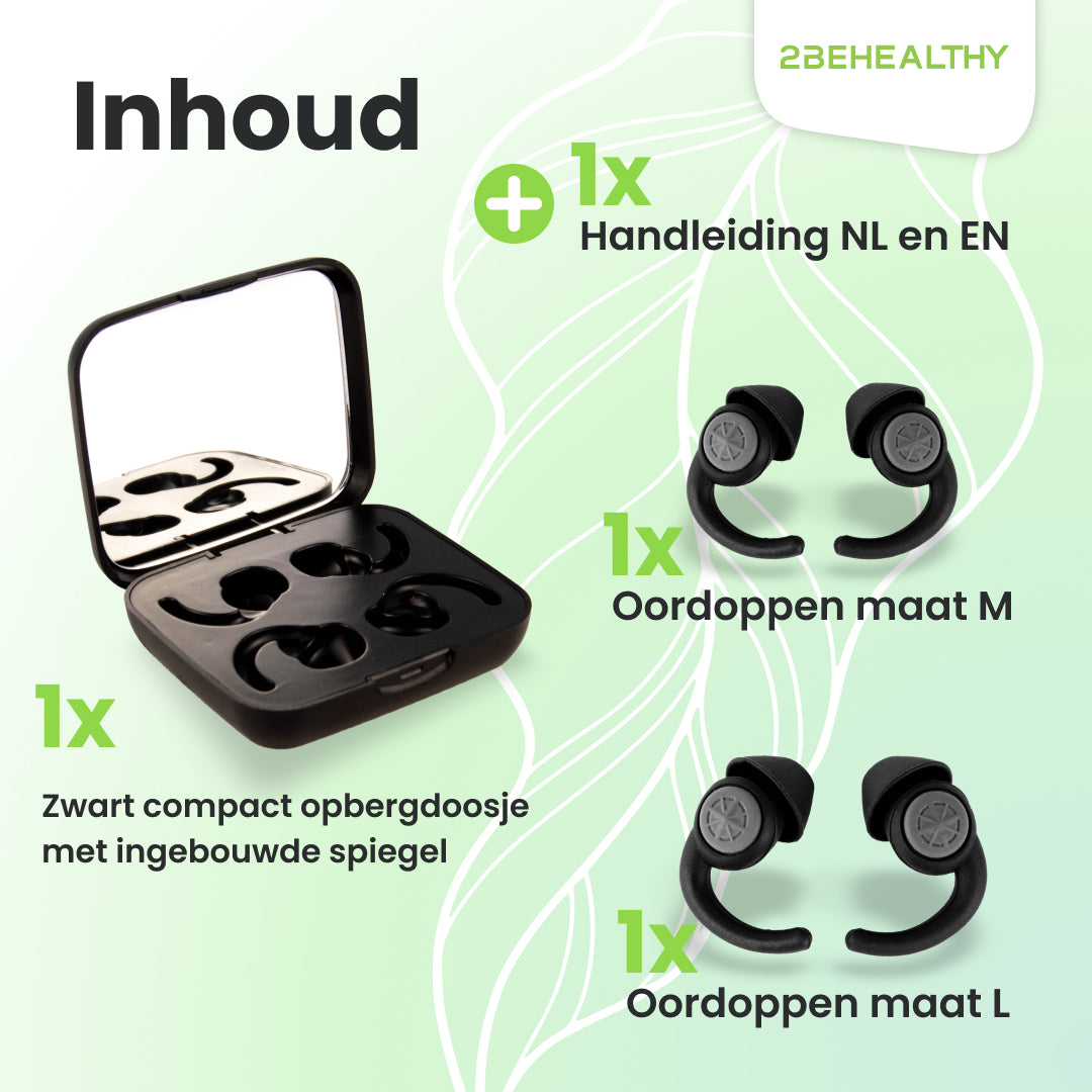 Oordopjes Voor Slapen - 2 Delig Slaapassistent Oordopjes Voor Slapen - 2 Delig Slaapassistent
