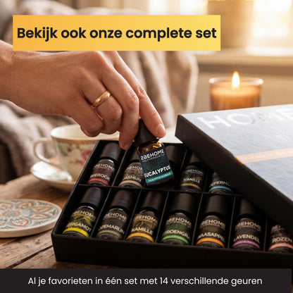 2BEHOME Etherische Olie Eucalyptus - 10 ML - 1 Stuk - Essentiële olie voor Aromatherapie