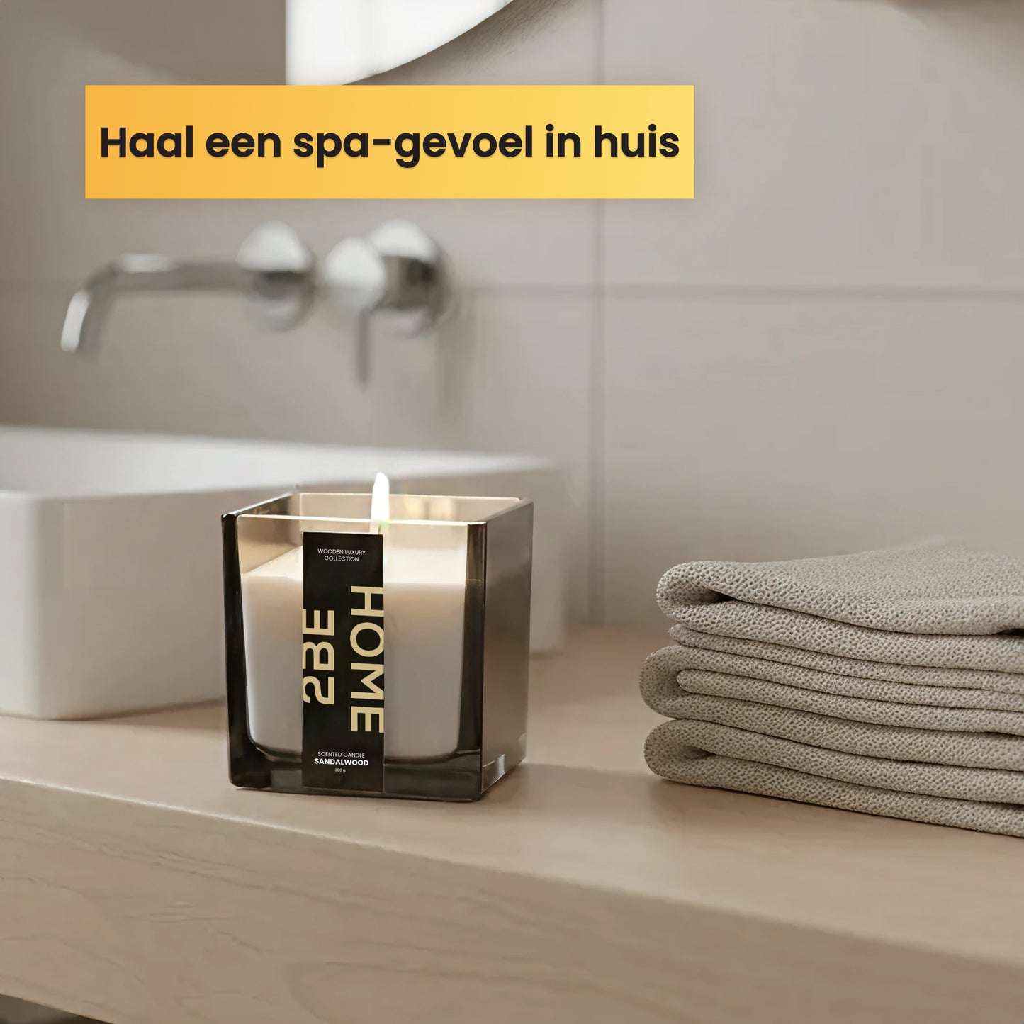 geur kaars voor in huis