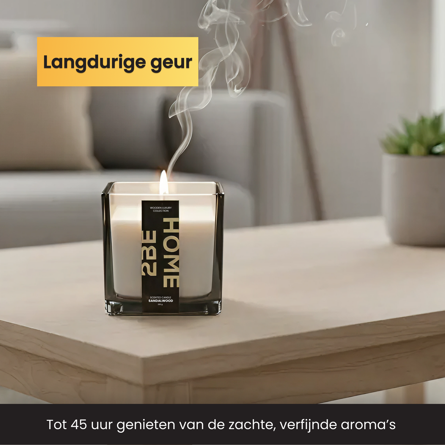Geurkaars met langdurige geur