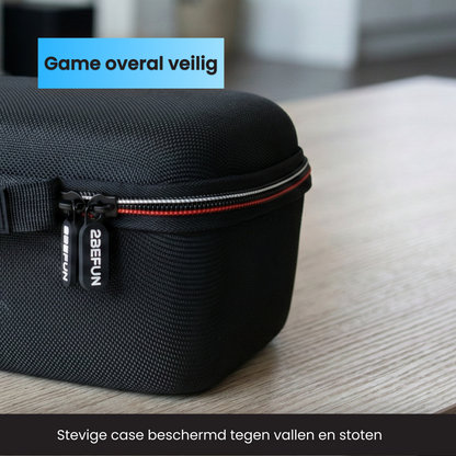 Nintendo Switch 2 case met stevige schokbestendige buitenkant die beschermt tegen vallen en stoten