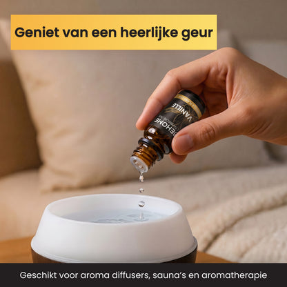 2BEHOME Etherische Olie Vanille - 10 ML - 1 Stuk - Essentiële olie voor Aromatherapie