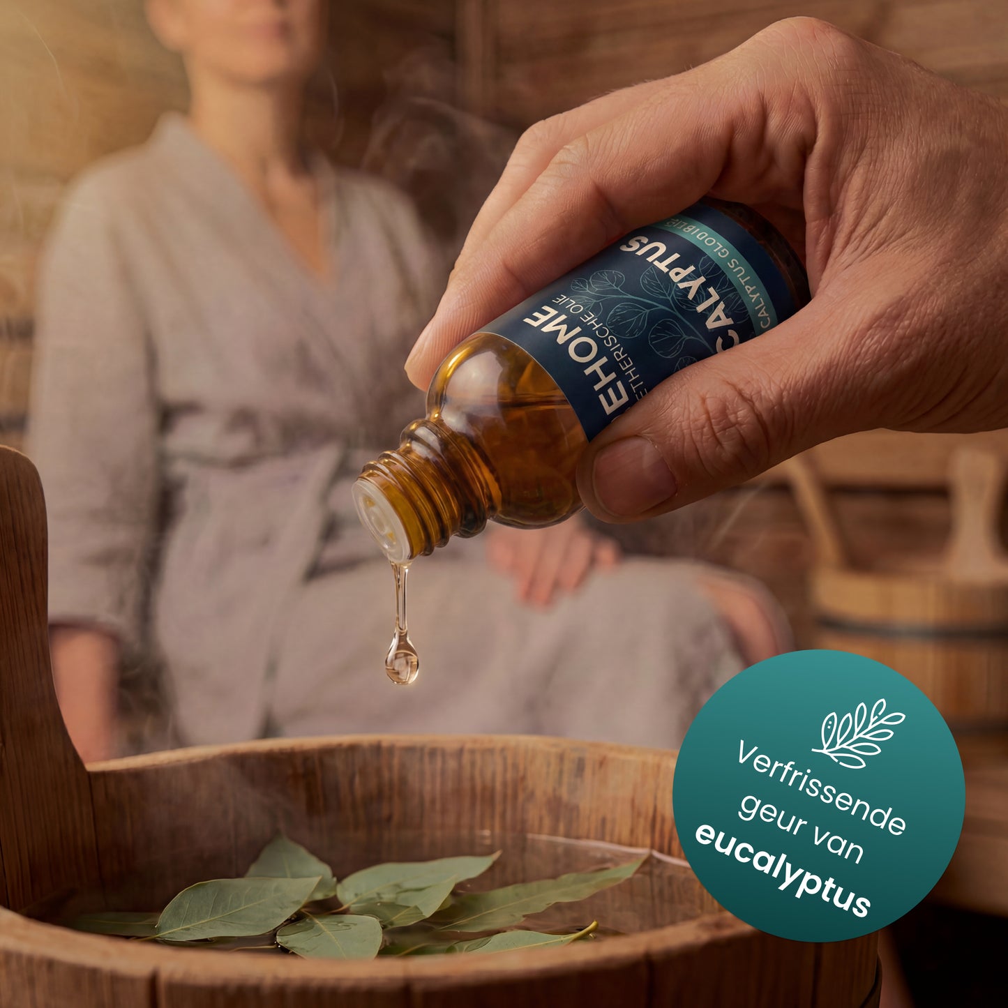 2BEHOME Etherische Olie Eucalyptus - 30 ML - 1 Stuk - Essentiële olie voor Aromatherapie
