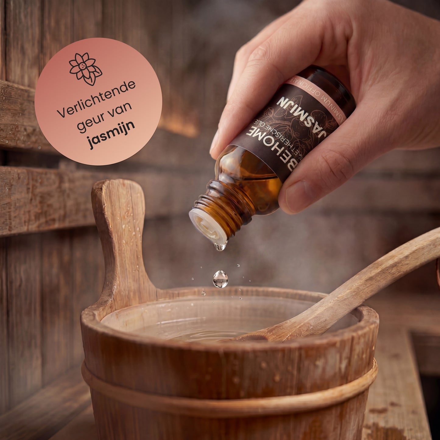 2BEHOME Etherische Olie Jasmijn - 30 ML - 1 Stuk - Essentiële olie voor Aromatherapie
