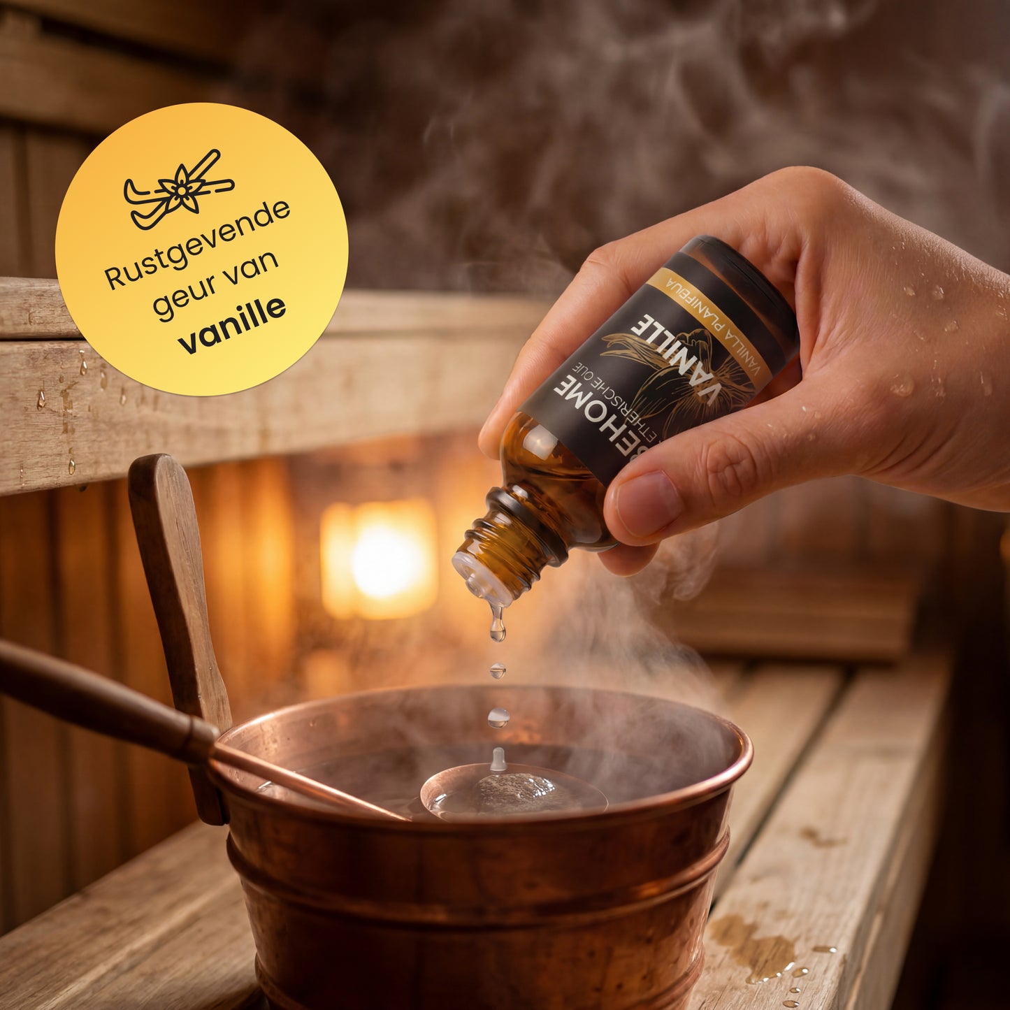 2BEHOME Etherische Olie Vanille - 30 ML - 1 Stuk - Essentiële olie voor Aromatherapie