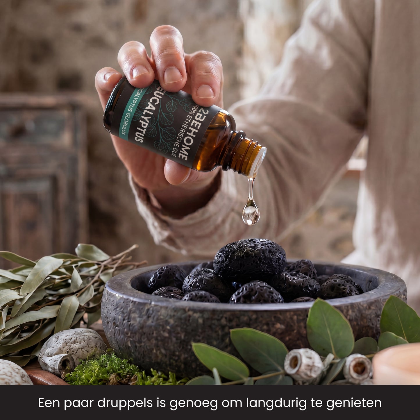 2BEHOME Etherische Olie Eucalyptus - 30 ML - 1 Stuk - Essentiële olie voor Aromatherapie