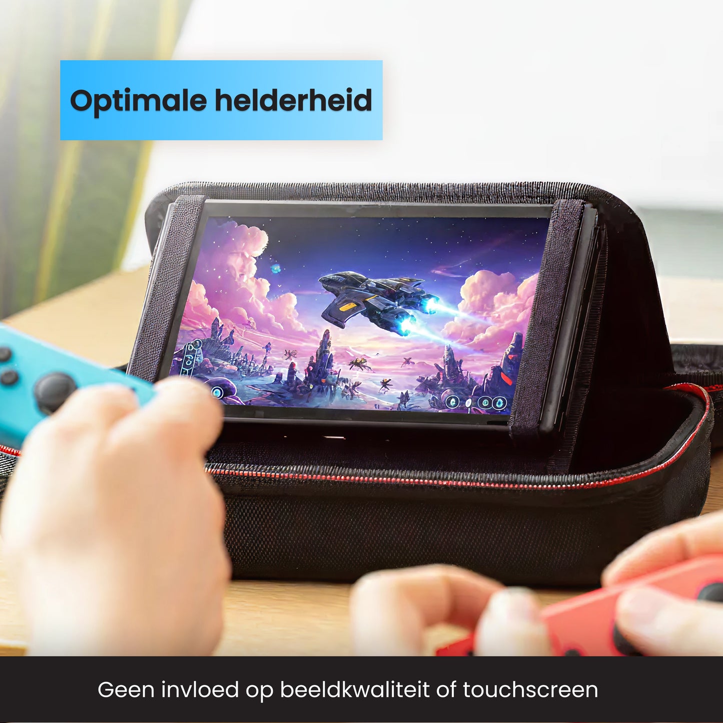 Screen protector Nintendo Switch OLED met optimale helderheid zonder verlies van beeldkwaliteit