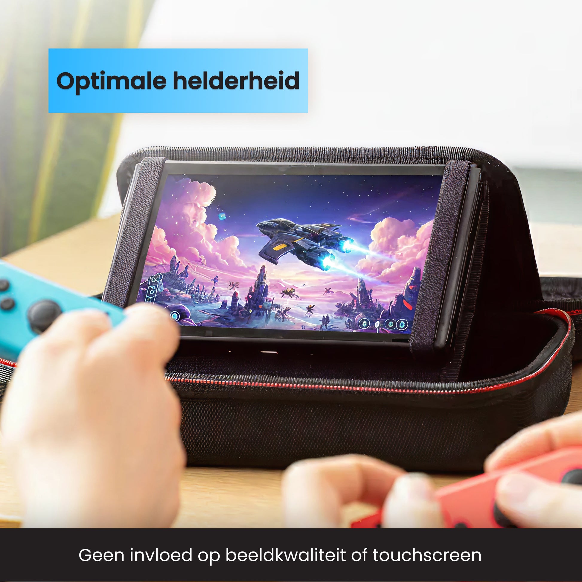 Screen protector Nintendo Switch OLED met optimale helderheid zonder verlies van beeldkwaliteit