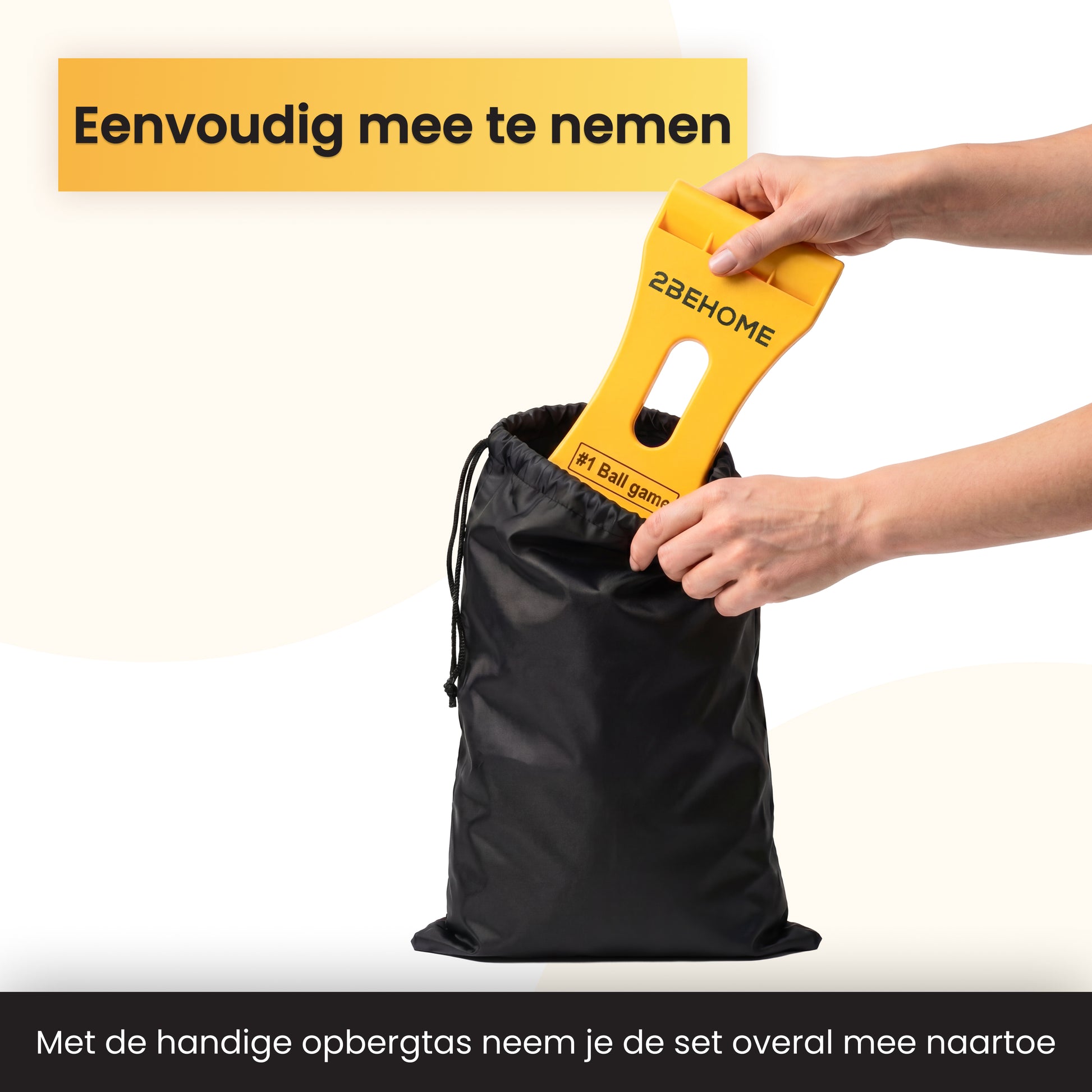 spikeball set met handige opbergtas